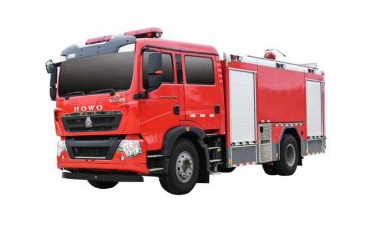 國六重汽豪沃泡沫消防車8噸